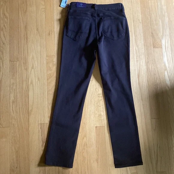 NYDJ Mahogany Brown Legging Jeans sz 4 - Picture 10 of 10